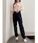 basicテーパードパンツ
