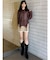 ガーターデザインシャツ