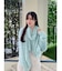 ロングシャギーマフラーセットニット