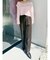 ロングシャギーマフラーセットニット
