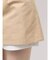 ベルト付きレイヤードミニスカートパンツ