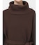 ベルテッドオフタートルニット