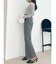 ウールライクセンタープレスワイドパンツ