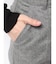 ウールライクセンタープレスワイドパンツ