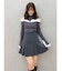 バックZIPミニマーメイドミニスカパン