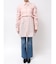 シャーリングZIPビスチェセットシャツ