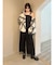 【OUNNOUN】ロングシャギー2WAYオーバーサイズニット