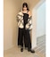 【OUNNOUN】ロングシャギー2WAYオーバーサイズニット