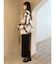 【OUNNOUN】ロングシャギー2WAYオーバーサイズニット