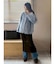 【OUNNOUN】ロングシャギー2WAYオーバーサイズニット