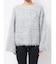 【OUNNOUN】ロングシャギー2WAYオーバーサイズニット
