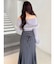 【WEB限定カラーあり】フェイクファートリミングニット
