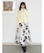 【WEB限定カラーあり】オフタートルペプラムニット