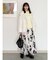 【WEB限定カラーあり】オフタートルペプラムニット