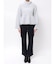 【WEB限定カラーあり】オフタートルペプラムニット