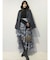 アシメヘムラッフルフレアスカート