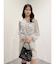 ツイード台形ミニスカート