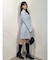 フィットアンドフレアサイドプリーツジャケットワンピ