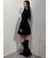 ポンチアシメフレアミニワンピース