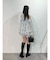 ラッフルチュニックフレアショーツセットアップ