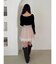 2wayオフショルリブニット