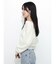 ミニシャギーオフショルニット