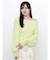 ミニシャギーオフショルニット