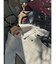 【POLO BCSコラボ】カラーネックメランジケーブルニットワンピース