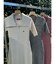【POLO BCSコラボ】カラーネックメランジケーブルニットワンピース
