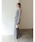 LADYシフォンペプラムドレス