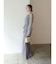 LADYシフォンペプラムドレス
