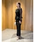 LADYシフォンペプラムドレス