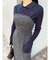 【POLO BCSコラボ】カラーネックニットドッキングワンピース