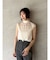 2WAYメッシュボウタイブラウス