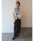 【WEB限定】ループヤーンセッケツニットブルゾン