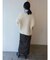 【WEB限定】ループヤーンセッケツニットブルゾン