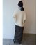 【WEB限定】ループヤーンセッケツニットブルゾン