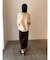【WEB限定】ループヤーンセッケツニットブルゾン
