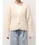 【WEB限定】ループヤーンセッケツニットブルゾン