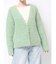 【WEB限定】ループヤーンセッケツニットブルゾン
