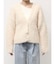 【WEB限定】ループヤーンセッケツニットブルゾン