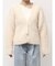 【WEB限定】ループヤーンセッケツニットブルゾン