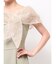 LADYオフショルレースドレス