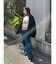 【WEB限定】Vネックカラーショートニットプルオーバー