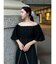 LADY2WAYショルダーパンツドレス
