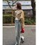 【POLO BCSコラボ】ブークレヤーンハーフスリーブコンパクトニットカーディガン
