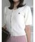 【POLO BCSコラボ】ブークレヤーンハーフスリーブコンパクトニットカーディガン