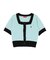 【POLO BCSコラボ】ブークレヤーンハーフスリーブコンパクトニットカーディガン
