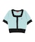 【POLO BCSコラボ】ブークレヤーンハーフスリーブコンパクトニットカーディガン