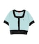 【POLO BCSコラボ】ブークレヤーンハーフスリーブコンパクトニットカーディガン